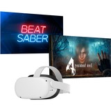 Meta Quest 2 128 GB, VR-Brille weiß, Resident Evil Bundle