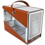 Montech Heritage, Tower-Gehäuse weiß/braun, Tempered Glass