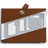 Montech Heritage, Tower-Gehäuse weiß/braun, Tempered Glass