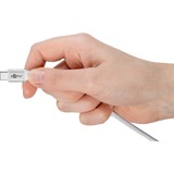 goobay Supersoftes USB 2.0 Textilkabel, USB-C Stecker > USB-C Stecker weiß, 3 Meter