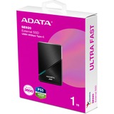ADATA SE920 1 TB, Externe SSD schwarz, USB-C 4.0 (40 Gbit/s)