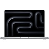 Apple MacBook Pro (14") 2023, Notebook silber, M3 Pro 18-Core GPU, MacOS, Deutsch, 36 cm (14.2 Zoll) & 120 Hz Display, 1 TB SSD