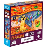 Asmodee Puzzle Exploding Kittens - Spicy Scream 1000 Teile