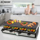 Bomann Raclette-Grill RG 6039 CB schwarz/edelstahl
