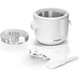 Bosch Home Eisbereiter-Aufsatz MUZS2EB, Eismaschine weiß, für Küchenmaschine MUM Serie 2