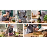 Bosch Home Stabmixer ErgoMaster MSM6M810 edelstahl/schwarz, 1.200 Watt