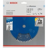 Bosch Kreissägeblatt Expert for Aluminium, Ø 165mm, 52Z Bohrung 20mm, für Handkreissägen