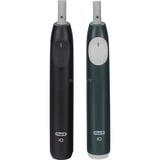 Braun Oral-B iO Series 2 + 2. Handstück Night Black/Forest Green, Elektrische Zahnbürste dunkelgrün/schwarz