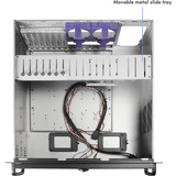 Chieftec UNC-409S-AIO-OP, Rack, Server-Gehäuse schwarz