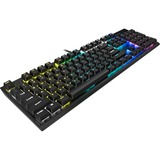 Corsair K60 RGB Pro Low Profile, Gaming-Tastatur schwarz, DE-Layout, Cherry MX Low Profile RGB Speed