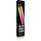 Corsair iCUE ARGB PSU Cable Strips, LED-Streifen 2x 240mm, für Netzteil-Kabel