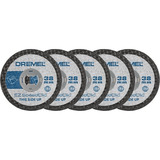 Dremel EZ SpeedClic: Kunststoff-Trennscheiben. (SC476) 5 Stück, Ø 38 mm