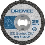 Dremel EZ SpeedClic: Kunststoff-Trennscheiben. (SC476) 5 Stück, Ø 38 mm