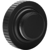 EKWB EK-Quantum Torque Plug w/Badge - Black, Schraube schwarz/silber