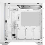 Fractal Design Compact RGB White TG Clear, Tower-Gehäuse weiß, Tempered Glass