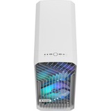 Fractal Design Compact RGB White TG Clear, Tower-Gehäuse weiß, Tempered Glass