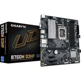 GIGABYTE B760M D3HP, Mainboard schwarz/grau