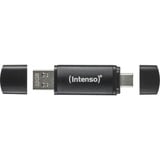 Intenso Flex Line 32 GB, USB-Stick schwarz, USB-C und USB-A