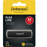 Intenso Flex Line 32 GB, USB-Stick schwarz, USB-C und USB-A
