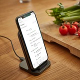 Intenso Wireless Charging Stand BSA2, Ladestation schwarz, QI-Standard, PD3.0, Quick Charge 3.0