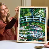 LEGO 31220 Art Claude Monet - Brücke über einen Seerosenteich, Konstruktionsspielzeug 