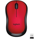 Logitech M220 Silent, Maus rot