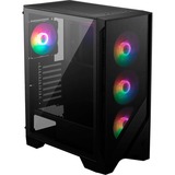 MSI MAG FORGE 120A AIRFLOW , Tower-Gehäuse schwarz, Tempered Glass