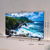 Medion LIFE MD 840101, LED-Fernseher 100.3 cm (40 Zoll), schwarz, FullHD, PVR, WLAN, Bluetooth