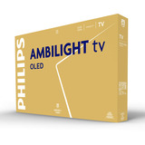 Philips 77OLED761/12, OLED-Fernseher 194 cm (77 Zoll), schwarz, UltraHD/4K, Ambilight 3-seitig, 120Hz Panel
