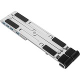 Targus Tragbarer Ständer mit integriertem USB-A-Hub silber