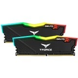 Team Group DIMM 32 GB DDR4-3600 (2x 16 GB) Dual-Kit, Arbeitsspeicher schwarz, TF3D432G3600HC18JDC01, Delta RGB, INTEL XMP