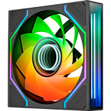 Thermaltake SWAFAN 120 EX INFINITY ARGB Sync PC Cooling Fan, Gehäuselüfter schwarz, 1er-Pack, 120 mm, 124 mm