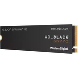 WD Black SN770 2 TB, SSD schwarz, PCIe 4.0 x4, NVMe, M.2 2280