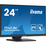 iiyama ProLite T2454MSC-B2AG, LED-Monitor 60.5 cm (23.8 Zoll), schwarz (matt), FullHD, IPS, Touchscreen, USB-Hub