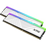 ADATA DIMM 16 GB DDR4-3600 (2x 8 GB) Dual-Kit , Arbeitsspeicher weiß, AX4U36008G18I-DTWHD35G, XPG Spectrix D35G, INTEL XMP
