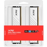 ADATA DIMM 16 GB DDR4-3600 (2x 8 GB) Dual-Kit , Arbeitsspeicher weiß, AX4U36008G18I-DTWHD35G, XPG Spectrix D35G, INTEL XMP