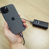 ADATA USB 2.0 Kabel, USB-C Stecker > USB-C Stecker schwarz, 1 Meter, PD 3.0, QC 3.0, Laden mit bis zu 100 Watt