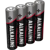 Ansmann Alkaline Red, Batterie 4 Stück, AAA