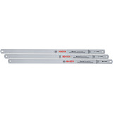 Bosch Heimwerken & Garten DIY Bügelsägeblatt 300mm, 24 TPI, 3 Stück für Metall, Kunststoff und Weichholz