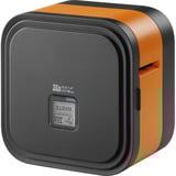 Brother P-touch E920BT CUBE Pro, Etikettendrucker schwarz/orange