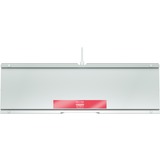 CHERRY XTRFY MX 3.1, Gaming-Tastatur weiß/silber, DE-Layout, Cherry MX2A Red