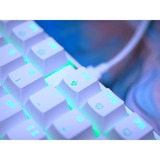 CHERRY XTRFY MX 3.1, Gaming-Tastatur weiß/silber, DE-Layout, Cherry MX2A Red