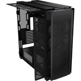 Corsair iCUE LINK 9000D Airflow , Big-Tower-Gehäuse schwarz, Tempered Glass