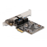 DeLOCK  PCIE x1 auf 2x RJ45 Gbit, LAN-Adapter 