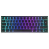 ENDORFY Thock Compact Wireless Pudding, Gaming-Tastatur schwarz, DE-Layout, Kailh Box Black