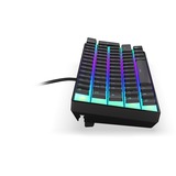 ENDORFY Thock Compact Wireless Pudding, Gaming-Tastatur schwarz, DE-Layout, Kailh Box Black