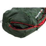 High Peak Schlafsack Black Arrow grün/rot