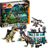 LEGO 76949 Jurassic World Giganotosaurus & Therizinosaurus Angriff, Konstruktionsspielzeug 