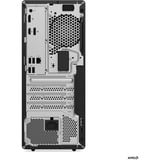 Lenovo ThinkCentre M75t Gen 5 (12X9001BGE), PC-System schwarz, Windows 11 Pro