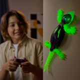 Spin Master Hex Bots - Wandflitzer-Gecko Glow in the Dark, Spielfigur 